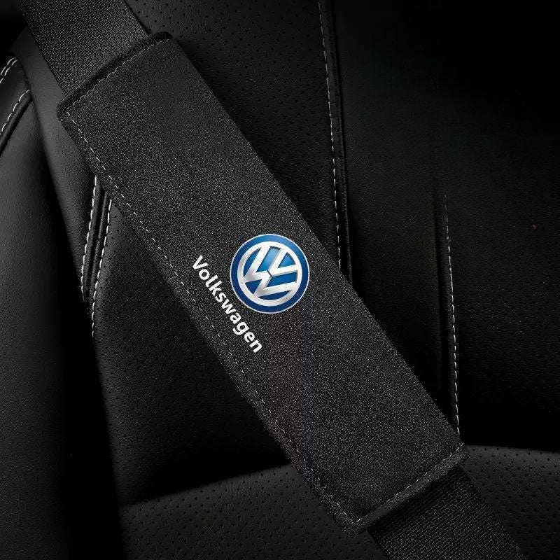 高級スエードシートベルトカバー(2個入り)