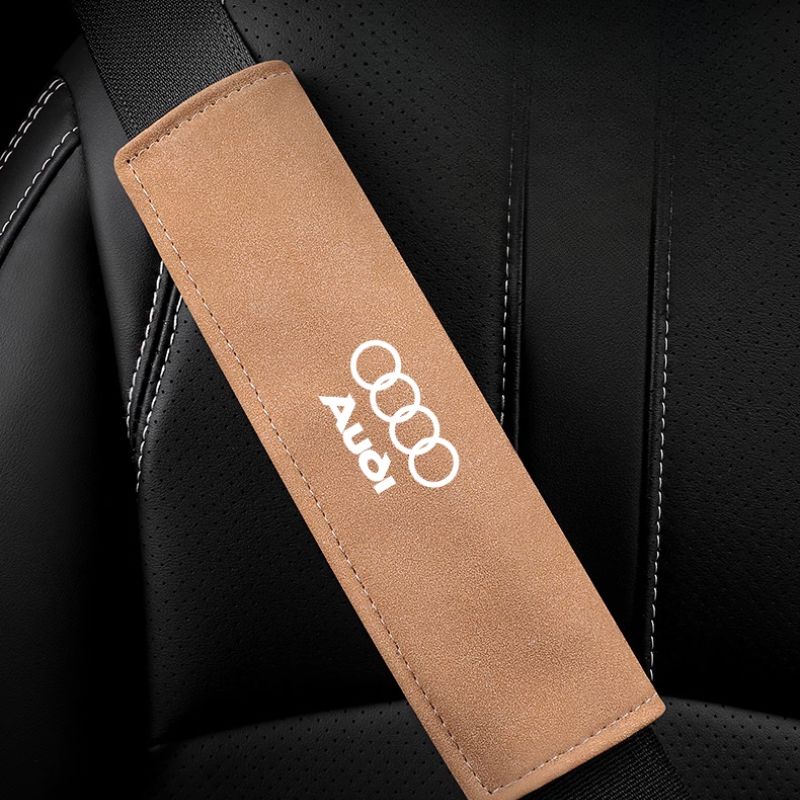 高級スエードシートベルトカバー(2個入り)