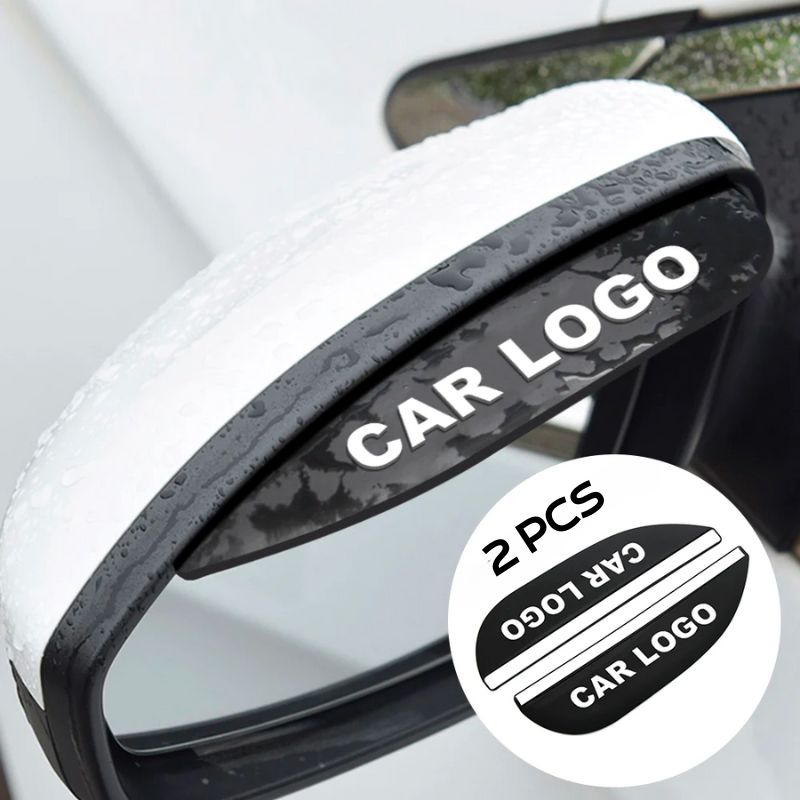 名入れミラー保護バイザー|2枚セット