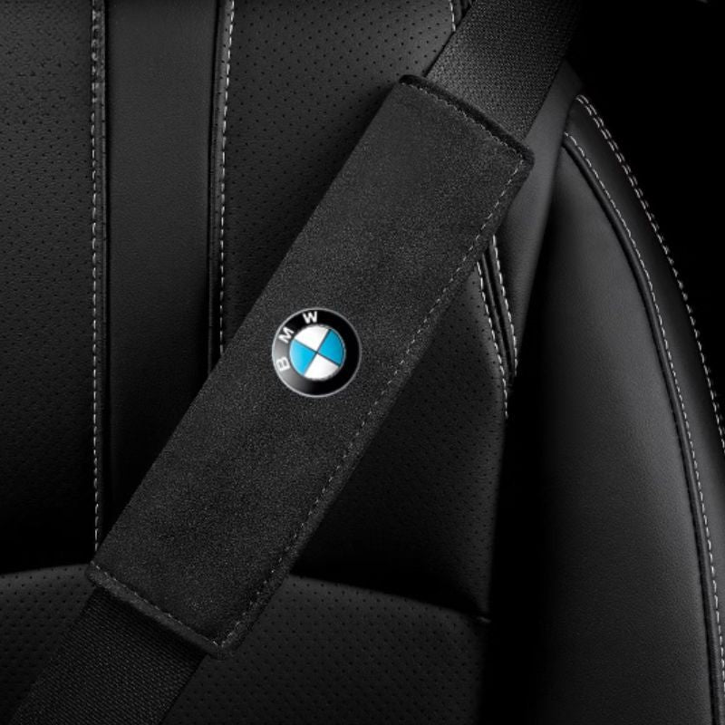 高級スエードシートベルトカバー(2個入り)