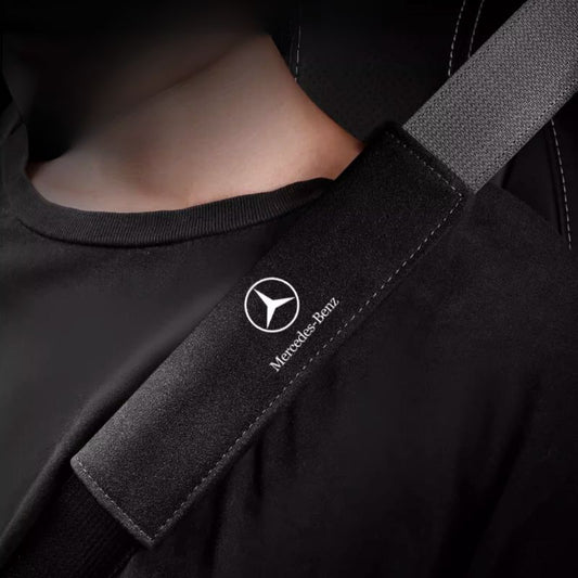 高級スエードシートベルトカバー(2個入り)